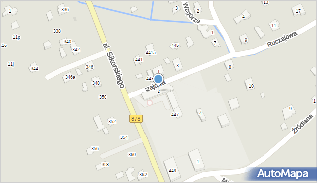 Rzeszów, Ruczajowa, 2, mapa Rzeszów