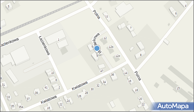 Smolec, Rumiankowa, 3, mapa Smolec