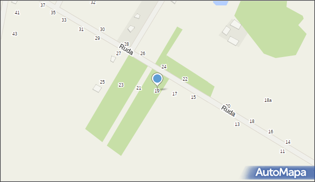 Starowola, Ruda, 19, mapa Starowola