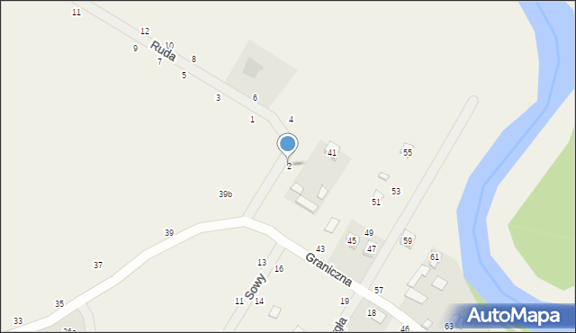 Starowola, Ruda, 2, mapa Starowola