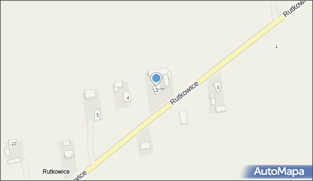 Strzałków, Rutkowice, 2, mapa Strzałków