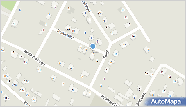 Świecie, Rutkiewicz Wandy, 3, mapa Świecie