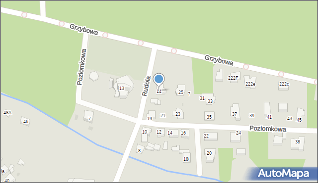 Tarnowskie Góry, Rudola Jana, ks., 14, mapa Tarnowskie Góry