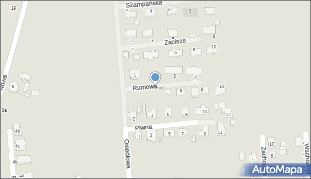 Witkowo, Rumowa, 4, mapa Witkowo