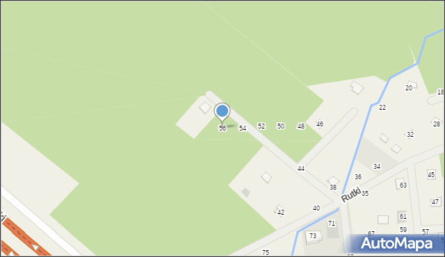 Wola Karczewska, Rutki, 56, mapa Wola Karczewska