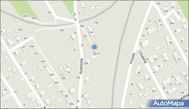 Zgierz, Rudnicka, 23, mapa Zgierz