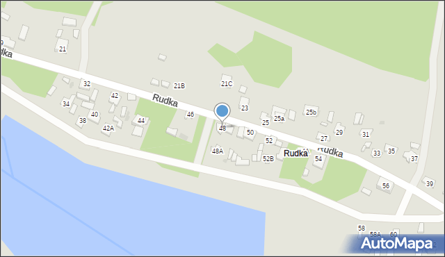 Zwierzyniec, Rudka, 48, mapa Zwierzyniec