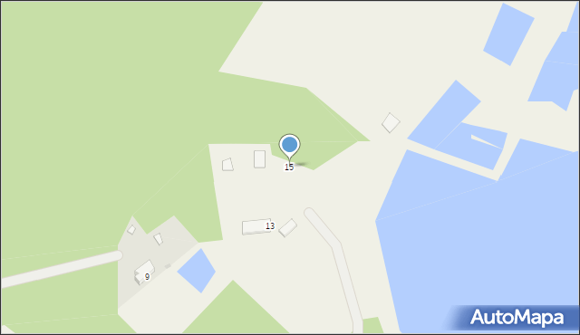 Biała Wielka, Rybacka, 15, mapa Biała Wielka