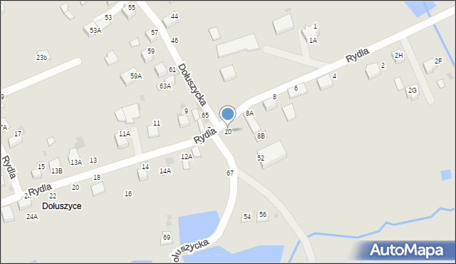 Bochnia, Rydla Lucjana, 10, mapa Bochni