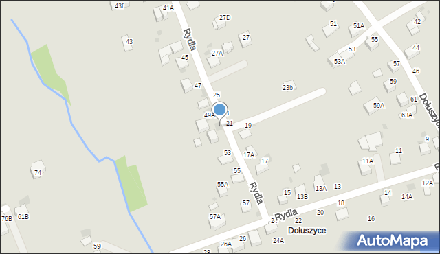 Bochnia, Rydla Lucjana, 51, mapa Bochni