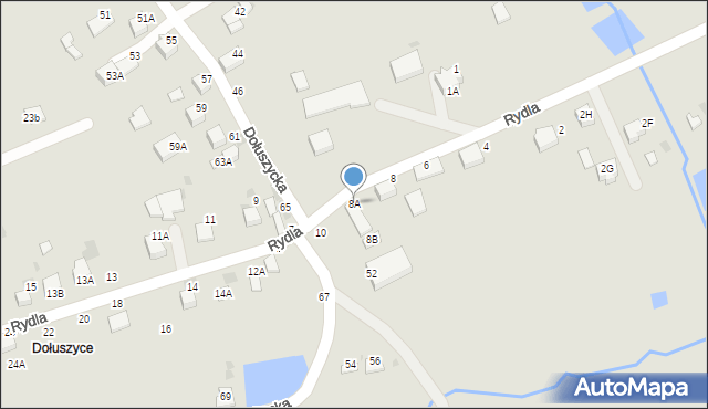 Bochnia, Rydla Lucjana, 8A, mapa Bochni