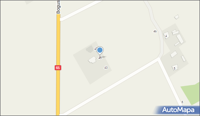 Bogusze, Rypałki, 45, mapa Bogusze