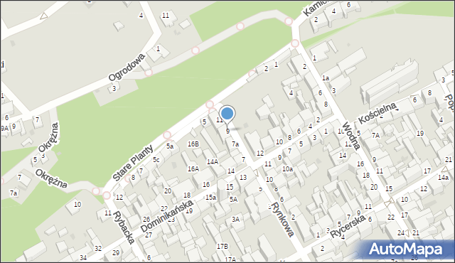 Chełmno, Rynkowa, 9, mapa Chełmno