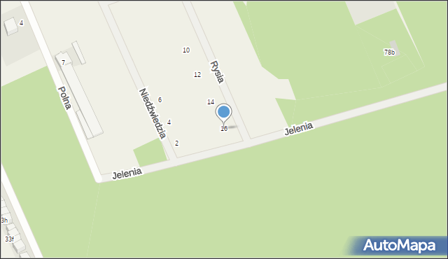 Chwałowice, Rysia, 16, mapa Chwałowice