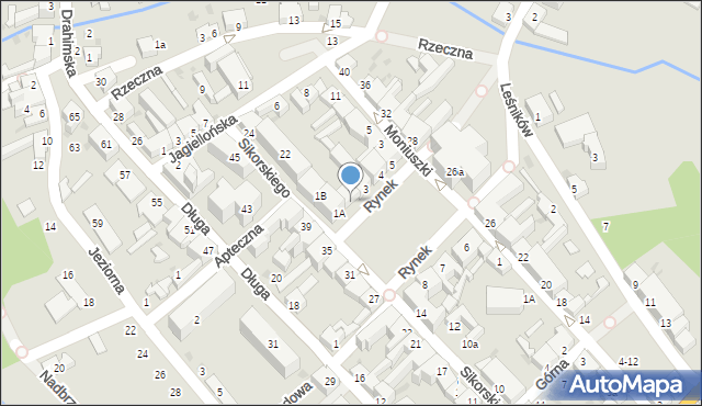 Czaplinek, Rynek, 2, mapa Czaplinek