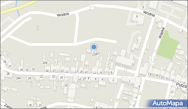 Czarnków, Rybaki, 11A, mapa Czarnków