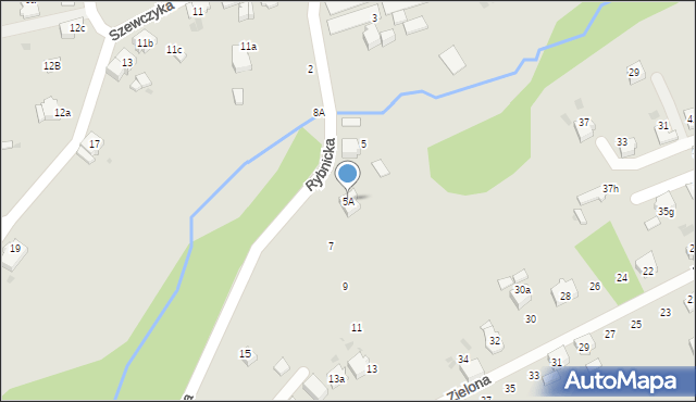 Czerwionka-Leszczyny, Rybnicka, 5A, mapa Czerwionka-Leszczyny