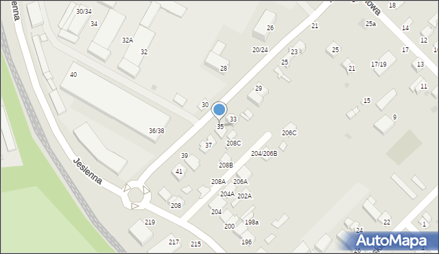 Częstochowa, Rydza-Śmigłego Edwarda, marsz., 35, mapa Częstochowy