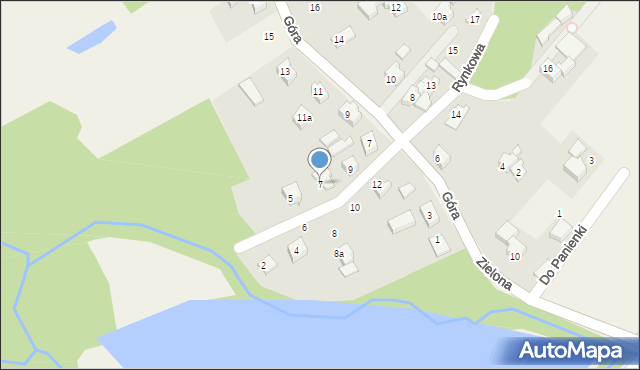 Dankowice, Rynkowa, 7, mapa Dankowice