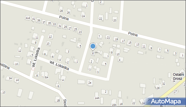 Dobrzyń nad Wisłą, Rycerzy Dobrzyńskich, 4, mapa Dobrzyń nad Wisłą