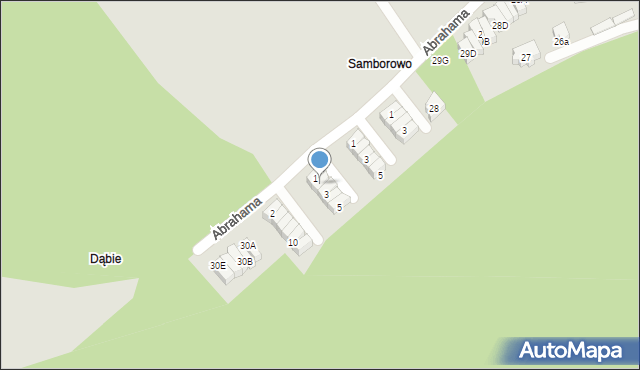 Gdańsk, Rylkego Aleksandra, 2, mapa Gdańska