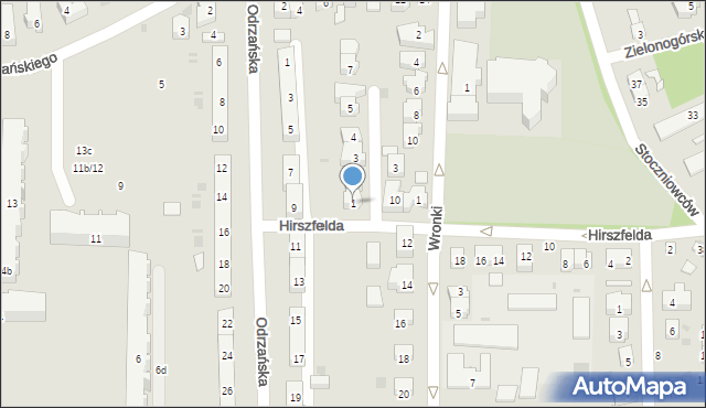 Gdańsk, Rydygiera Ludwika, 1, mapa Gdańska