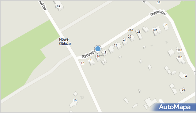Gdynia, Rybaków, 16, mapa Gdyni
