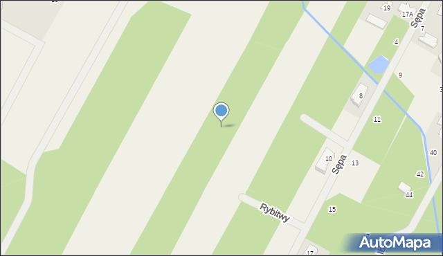 Głosków, Rybitwy, 10a, mapa Głosków