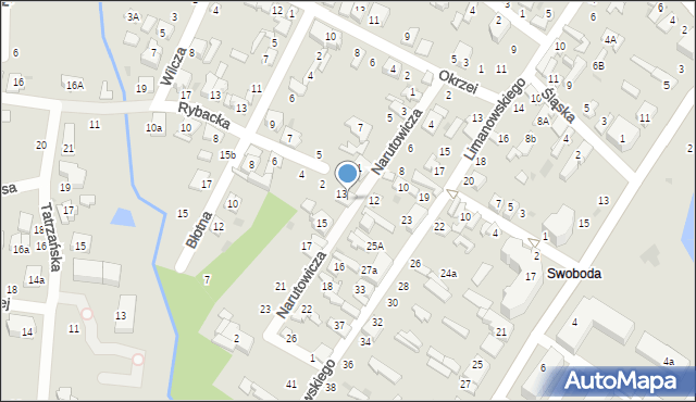Głowno, Rybacka, 4-2, mapa Głowno