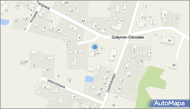 Gołymin-Ośrodek, Rynek, 2, mapa Gołymin-Ośrodek