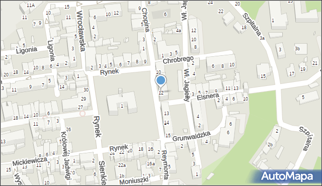 Grodków, Rynek, 12, mapa Grodków