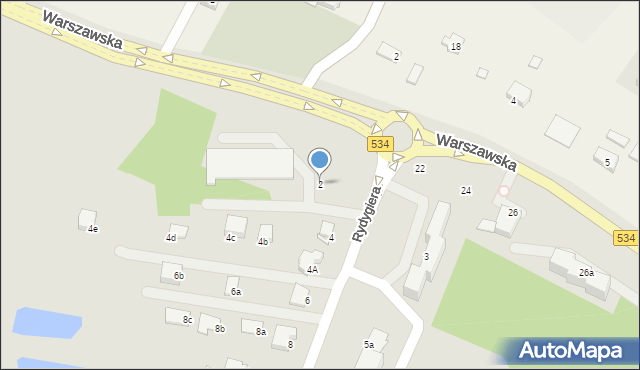 Grudziądz, Rydygiera Ludwika, dr., 2, mapa Grudziądza