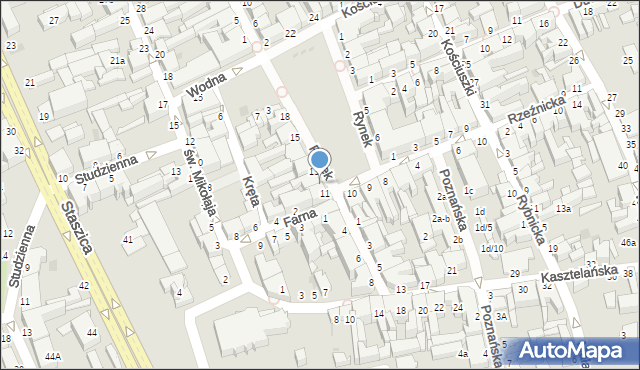 Inowrocław, Rynek, 12, mapa Inowrocławia