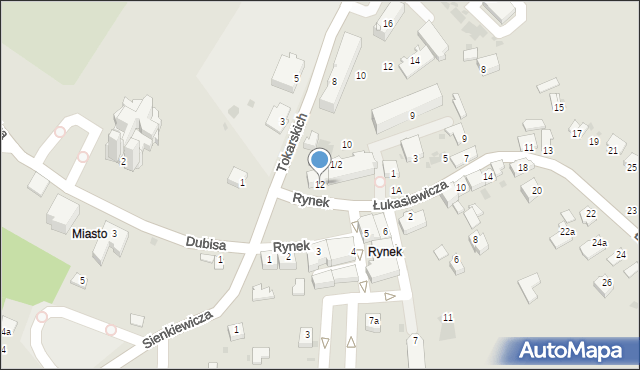 Jedlicze, Rynek, 12, mapa Jedlicze