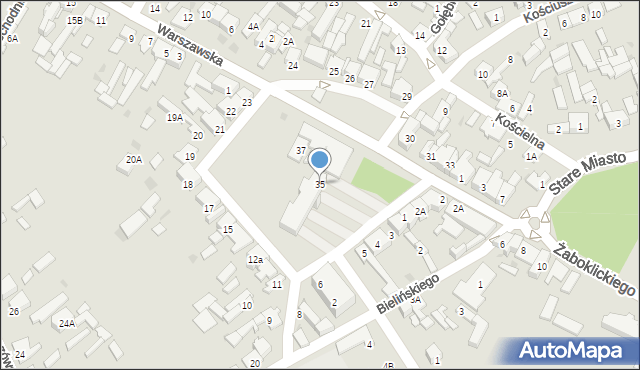 Karczew, Rynek Zygmunta Starego, 35, mapa Karczew