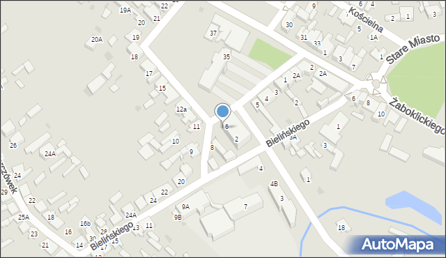 Karczew, Rynek Zygmunta Starego, 7, mapa Karczew