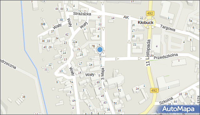 Kłobuck, Rynek Jana Pawła II, 4, mapa Kłobuck