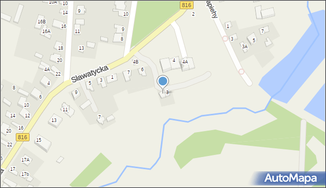 Kodeń, Rynek, 5, mapa Kodeń