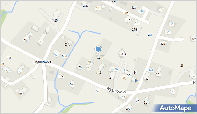 Kościelisko, Rysulówka, 46, mapa Kościelisko