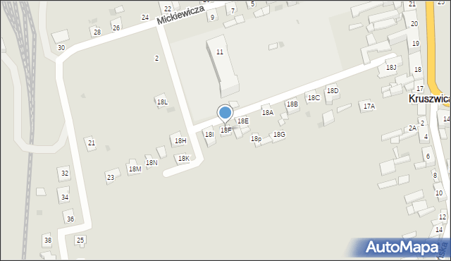 Kruszwica, Rynek, 18F, mapa Kruszwica