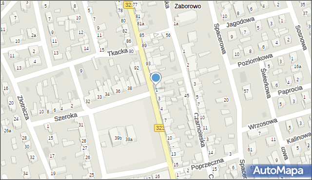 Leszno, Rynek Zaborowski, 1, mapa Leszno