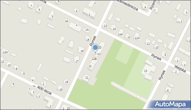 Lipsk, Rynek, 22C, mapa Lipsk