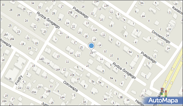 Marki, Rydza-Śmigłego Edwarda, marsz., 13, mapa Marki