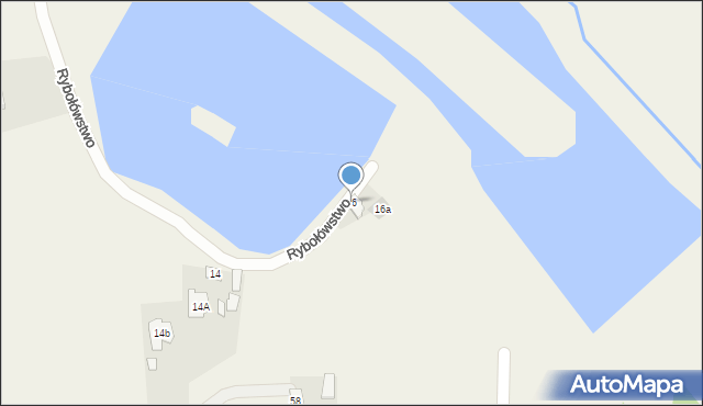 Mełgiew, Rybołówstwo, 16, mapa Mełgiew