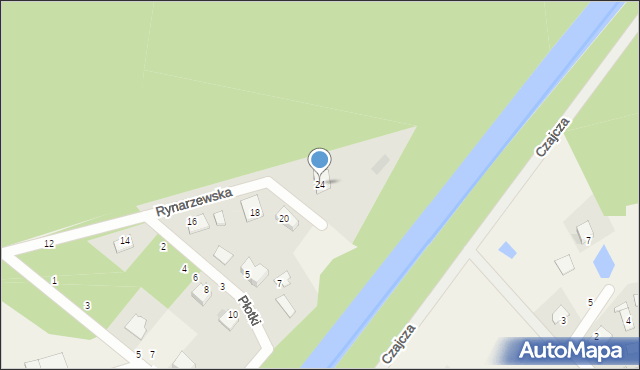 Murowaniec, Rynarzewska, 24, mapa Murowaniec