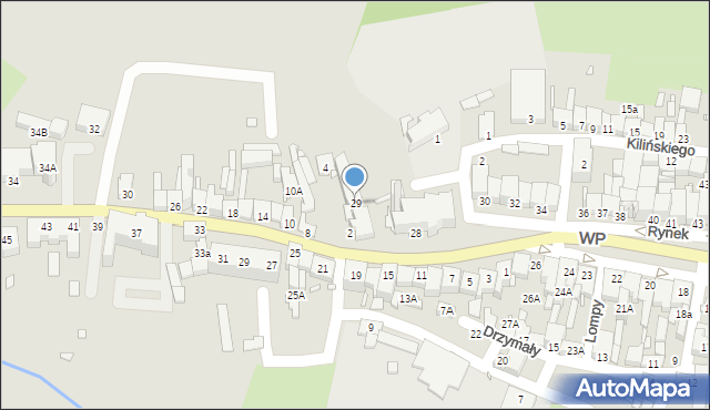 Niemodlin, Rynek, 29, mapa Niemodlin