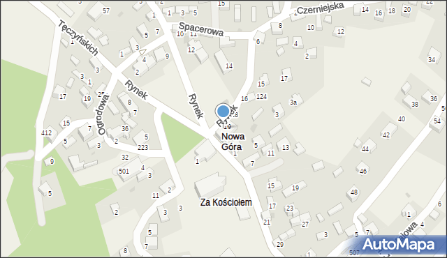 Nowa Góra, Rynek, 20, mapa Nowa Góra