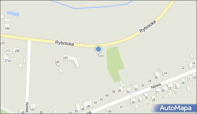 Orzesze, Rybnicka, 161, mapa Orzesze