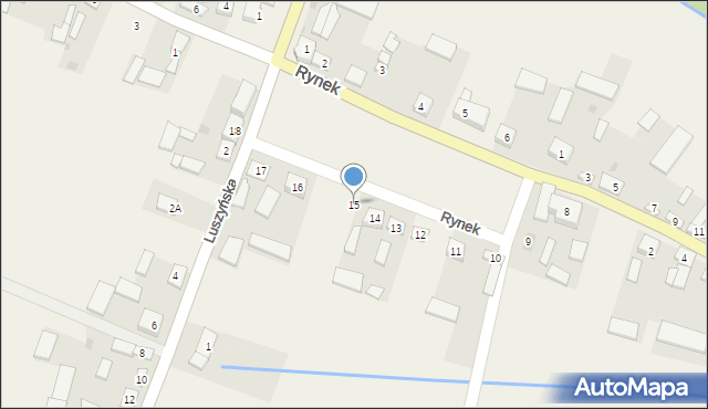 Osmolin, Rynek, 15, mapa Osmolin