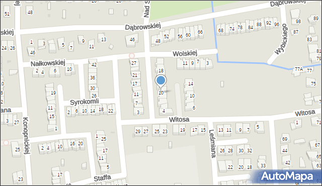 Ostrowiec Świętokrzyski, Rydla Lucjana, 10, mapa Ostrowiec Świętokrzyski